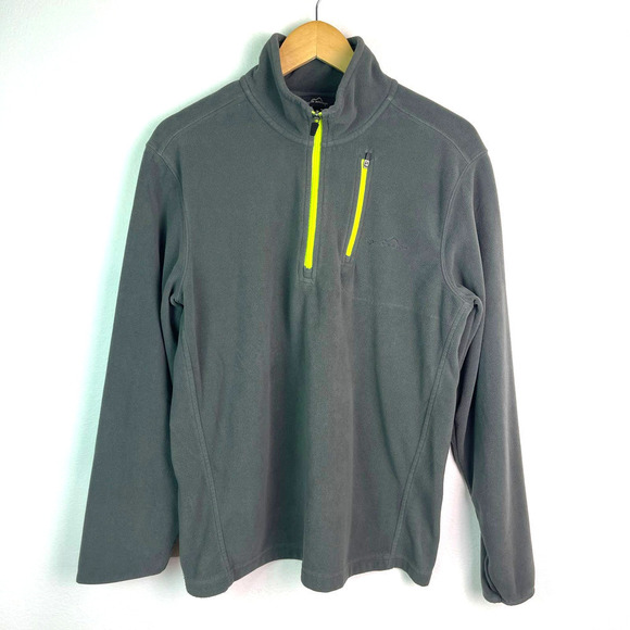 Eddie Bauer First Ascent Quarter Zip Fleece Pullover Jacket Men's Size Medium - Picture 1 of 7
